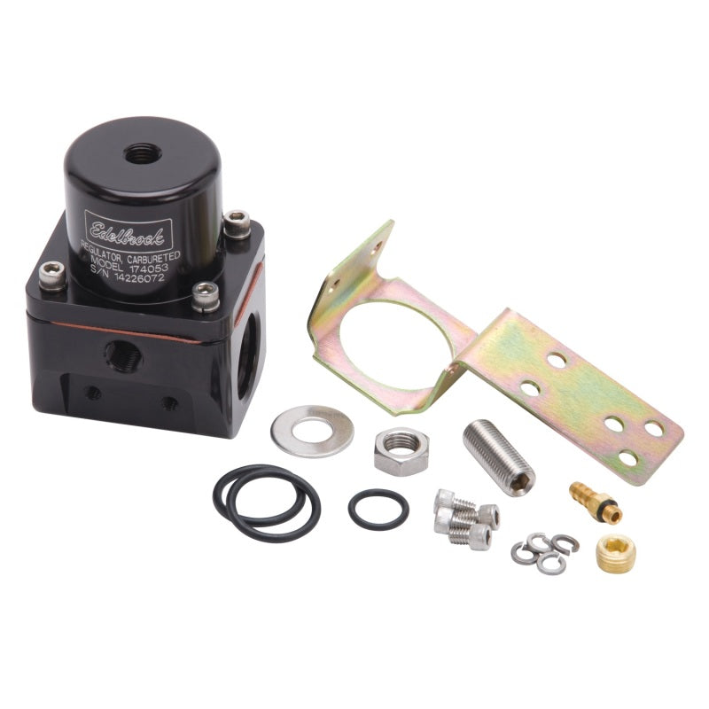 Edelbrock Fuel Pressure Regulator, Carbureted, 180 Gph, 5-10 Psi, -10 In/out 174053 Photo - Primary
