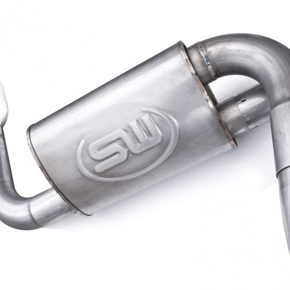 Stainless Works 2016-18 Ford Focus RS 3in Catback Vintage Round Muffler 5in Tips FCRS16CB FCRS16CB User 5
