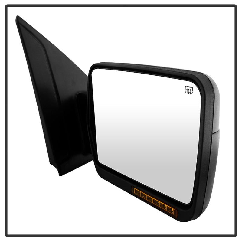 SPYDER Xtune Ford F150 07-14 Power Heated Amber LED Signal OE Mirror Left MIR-03349EH-P-L 9935336 9935336 Photo - Unmounted