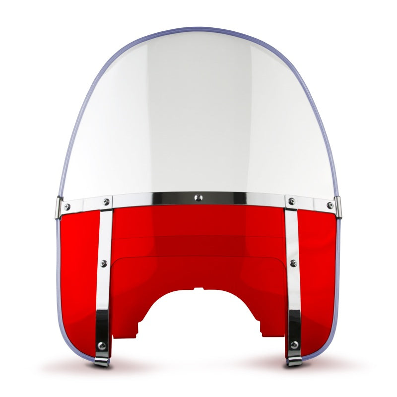 National Cycle 60-93 Harley Davidson FLH Heavy Duty Beaded Round Bottom-Red N2236 N2236 User 1