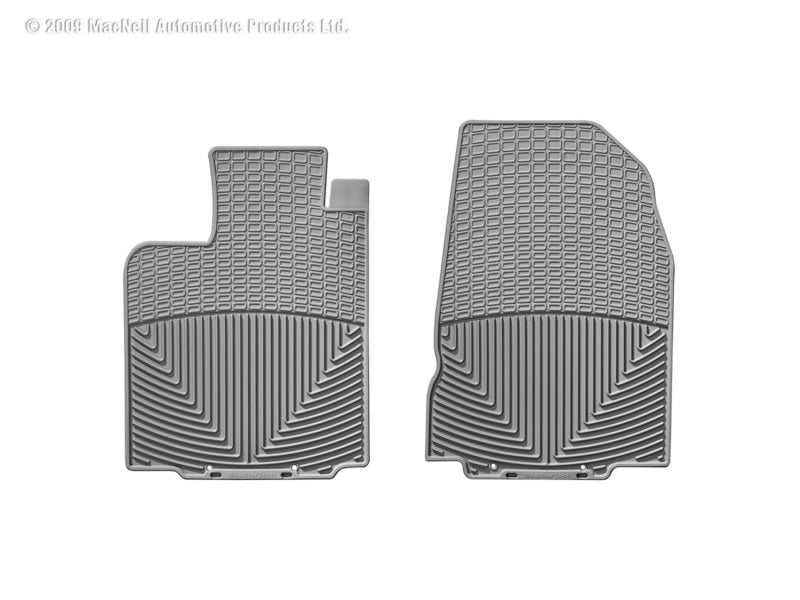WeatherTech 09+ Mazda CX-9 Front Rubber Mats - Grey W87GR W87GR Photo - Primary