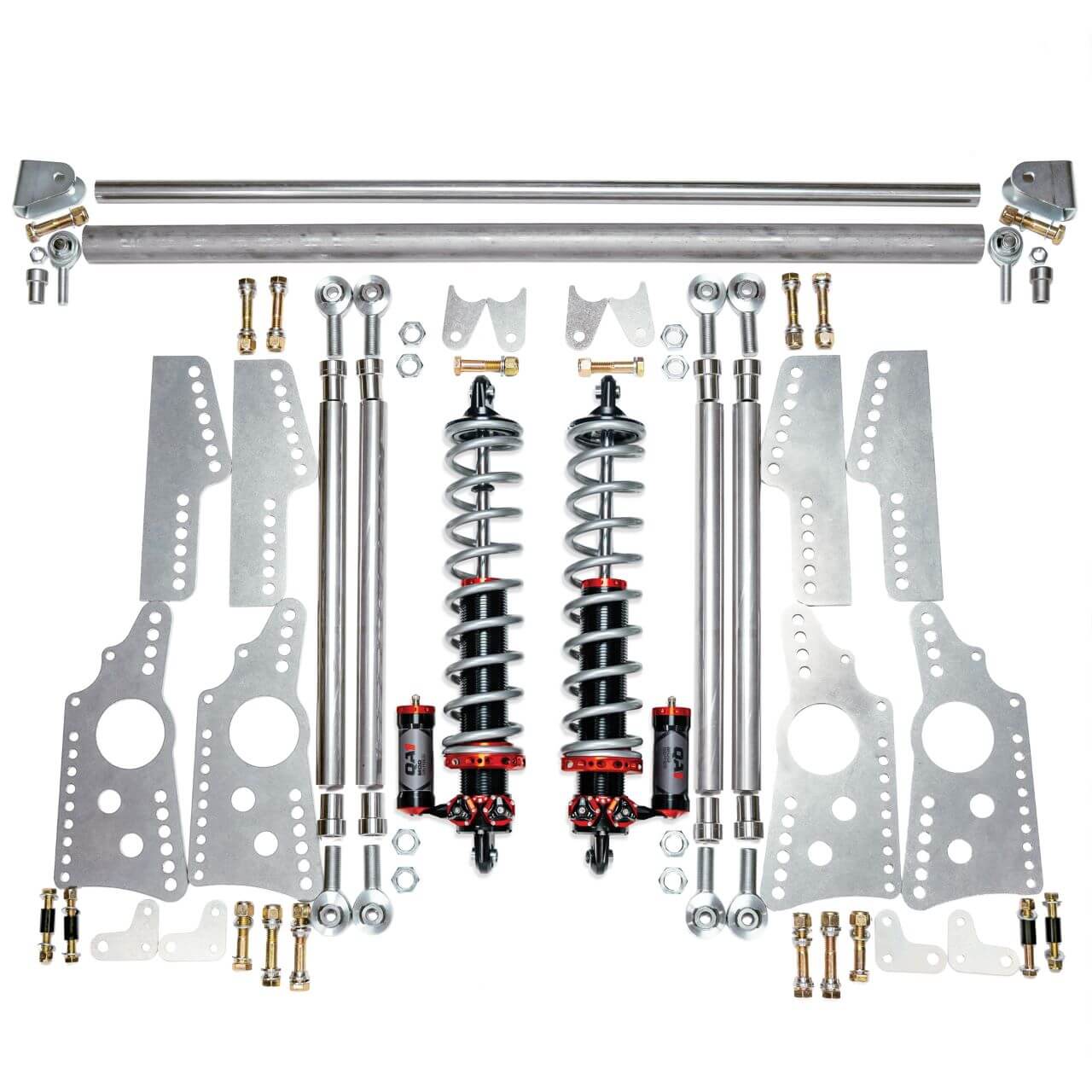 QA1 Heavy Duty Pro Rear Drag 4-Link System - MOD Shocks - 110lb Springs R370-110