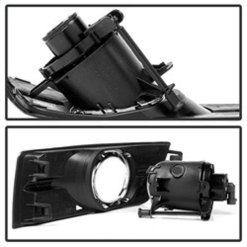 Spyder Cadillac SRX 2010-2015 OEM Style Fog Lights W/Universal Switch Clear FL-CASRX10-C 5080479 5080479 Photo - Unmounted