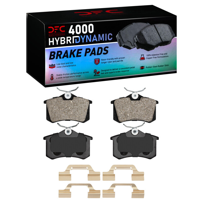 DFC DFC 4000 HybriDynamic Brake Pads Brakes, Rotors & Pads Brake Pads - OE main image