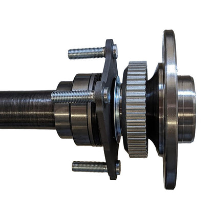 Yukon Gear & Axle Yukon Chromoly Rear Axle Kit Dana 44 Narrow Track w/E-Locker Right Hand 33.25in Long YA WD44JLRUB-R-SBK YA WD44JLRUB-R-SBK Photo - Close Up