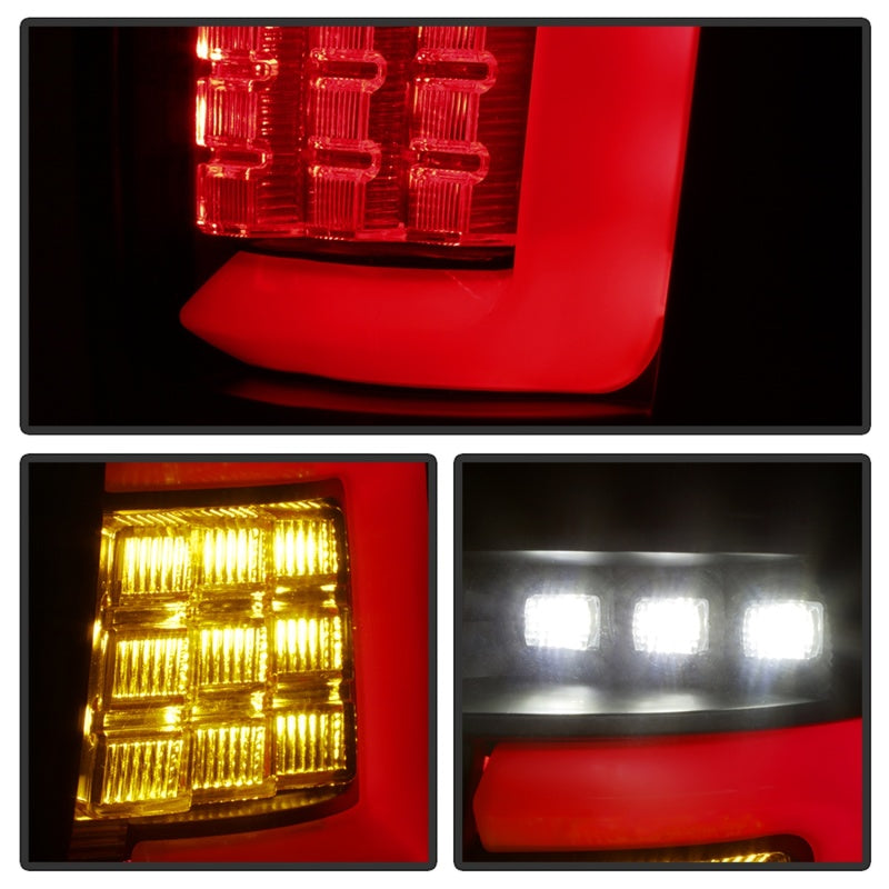 Spyder 99-04 Jeep Grand Cherokee - Light Bar Led Tail Lights - Black Smoke - ALT-YD-JGC99V3-BSM 5086150 5086150 Photo - Unmounted
