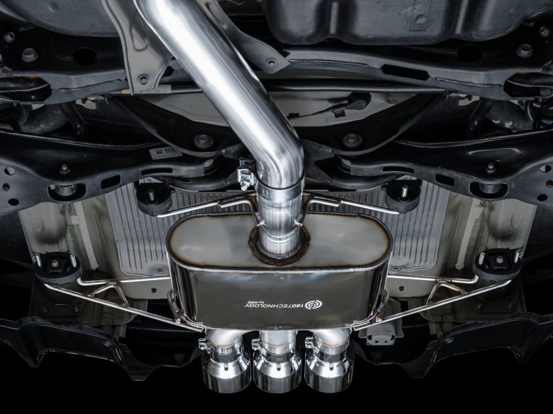 AWE Tuning 2024 Acura Integra Type S DE5 FWD Touring Edition Exhaust w/ Triple Chrome Silver Tips 3015-52335 3015-52335 Photo - Mounted