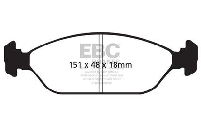EBC Disc Brake Pad Set DP21726 Photo - Primary