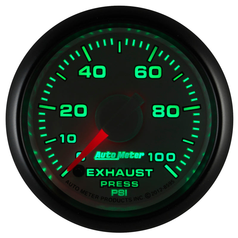 Autometer 2-1/16" Exhaust Pressure, 0-100 Psi, Stepper Motor Gen 3 Dodge Factor 8595 User 4