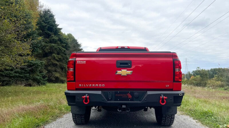 Fishbone Offroad 14-18 Chevy Silverado 1500 Rockfish Rear Bumper FB22451 FB22451 Photo - lifestyle view
