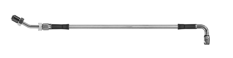 Goodridge 60in Universal Clutch Line w/SS Fittings & Clear Hose - 90Deg Banjo w/AN3 Fitting HD2090-1CC-CL60 HD2090-1CC-CL60 Photo - Primary