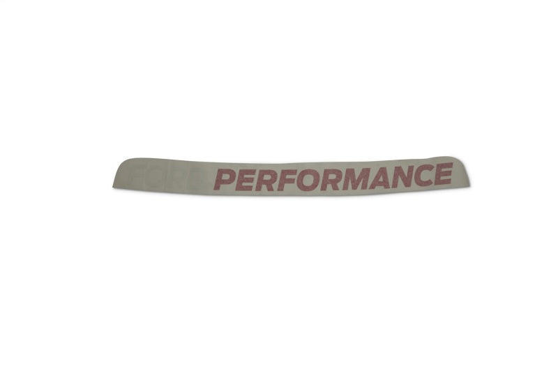 Ford Performance Parts 2005-2019 Mustang Ford Performance Windshield Banner-white And Red M-1820-MR Photo - Primary