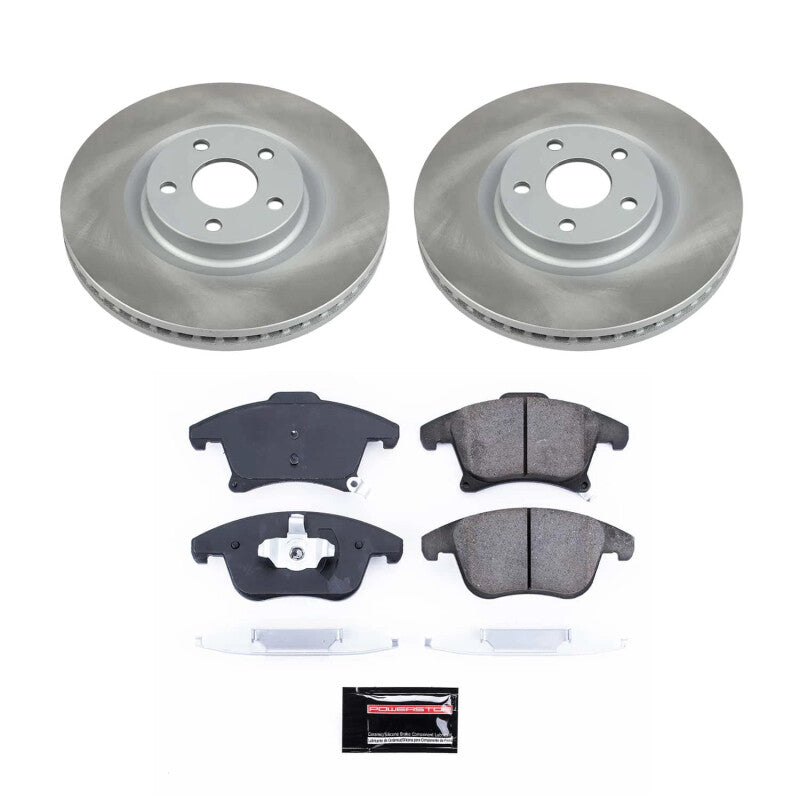 PowerStop Power Stop 19-20 Ford SSV Plug-In Hybrid Front Semi-Coated Rotor Kit SC8540 SC8540 Photo - Primary