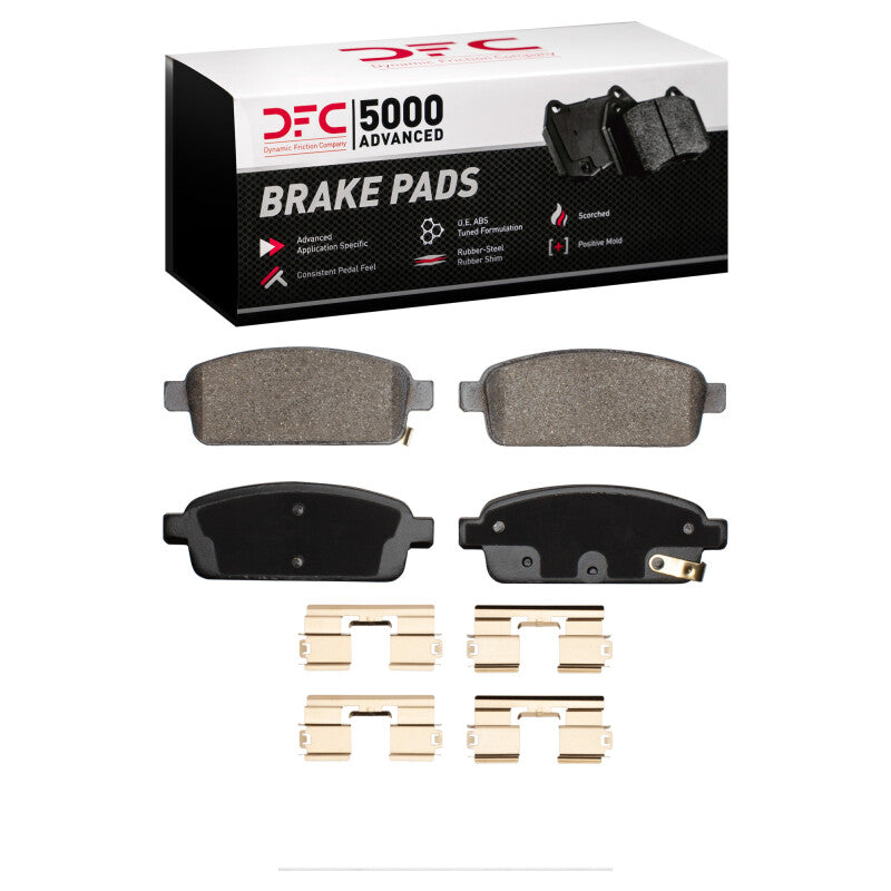 DFC DFC 5000 Advanced Ceramic Brake Pads Brakes, Rotors & Pads Brake Pads - OE main image