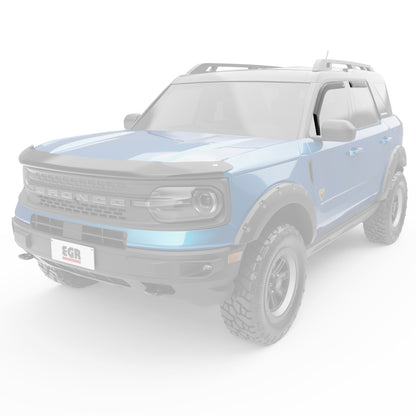 EGR 21-22 Ford Bronco 4 Door In-Channel Window Visors - Matte Black (573565) 573565 573565 Photo - Mounted
