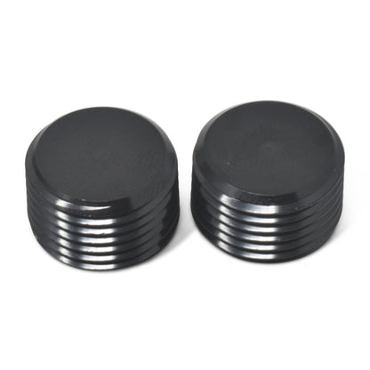 Russell 1/8 Inch Aluminum Allen Socket Pipe Plugs (Black Finish) 662033 Photo - out of package