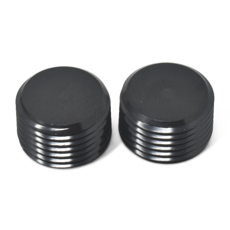 Russell 1/8 Inch Aluminum Allen Socket Pipe Plugs (Black Finish) 662033 Photo - out of package