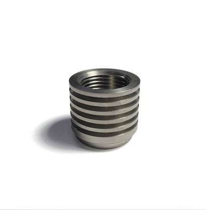 Ticon Industries Titanium O2 Sensor Bung w/ Built In Heat Sink (M18x1.5) 104-00100-9000 104-00100-9000 User 1