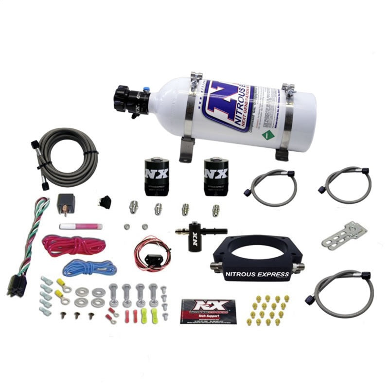 Nitrous Express 2014+ Chevrolet Corvette C7 Nitrous Plate Kit (50-300HP) w/5lb Bottle 20938-05 20938-05 Photo - Primary