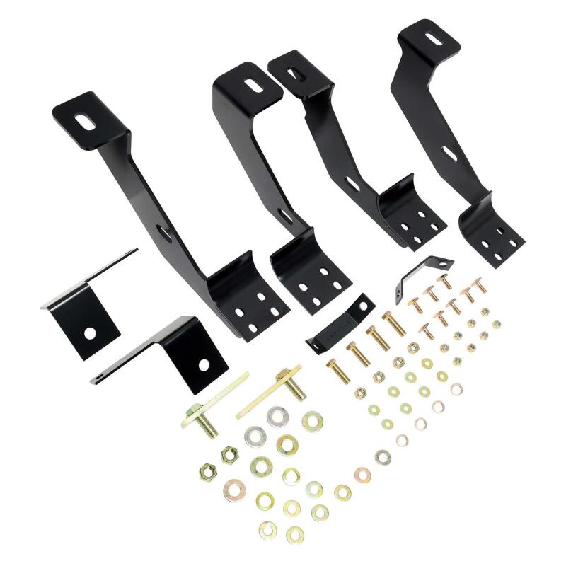 Westin 1988-1999 Chevrolet/GMC C/K Series Ext Cab Premier Oval Nerf Step Bar Mount Kit - Black 22-1125 22-1125 Photo - Primary
