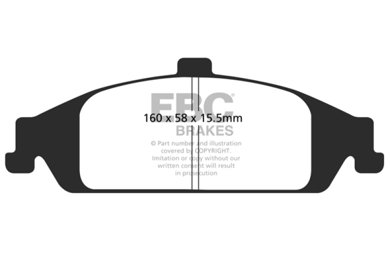 EBC Disc Brake Pad Set DP31243C Photo - Primary