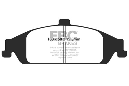 EBC Disc Brake Pad Set DP21243 Photo - Primary