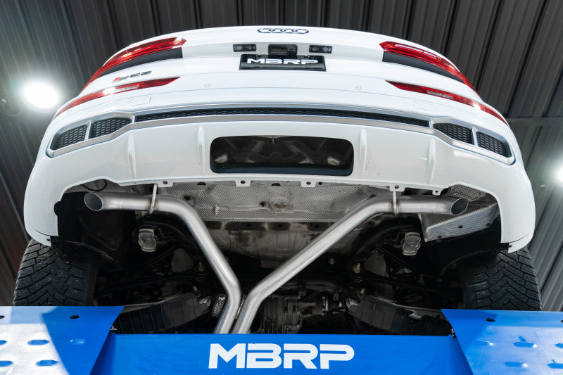 MBRP 18-21 Audi SQ5 3.0T Dual Rear Exit 2.5in Axle Back - T304 S5604304 S5604304 Photo - Mounted