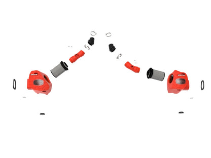 aFe POWER Momentum GT Pro Dry S Intake System 22-23 Toyota Tundra V6-3.4L (tt) Red Edition 50-70100DR 50-70100DR Photo - Unmounted