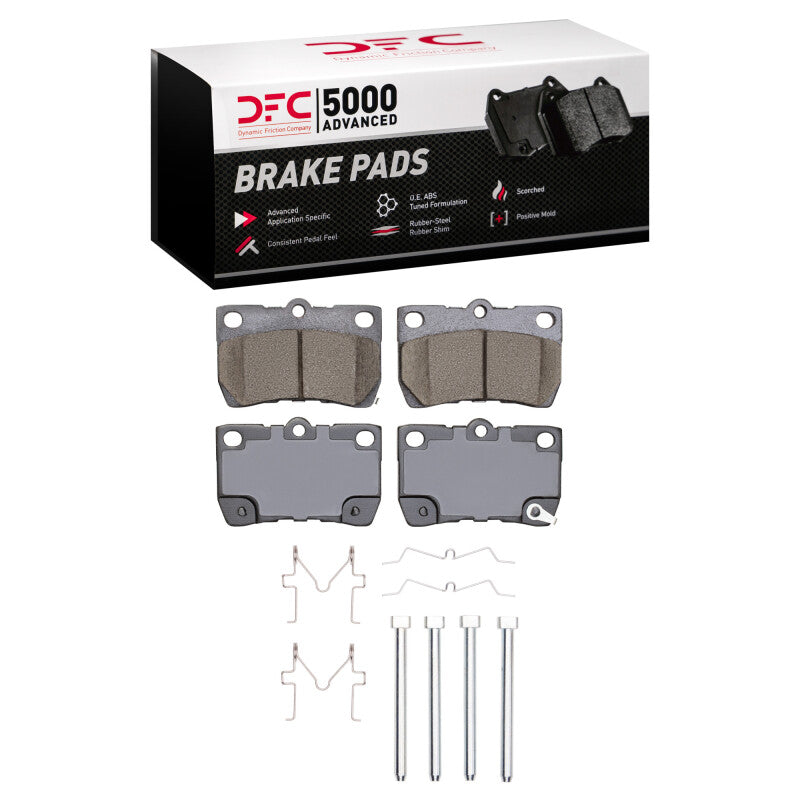 DFC DFC 5000 Advanced Ceramic Brake Pads Brakes, Rotors & Pads Brake Pads - OE main image