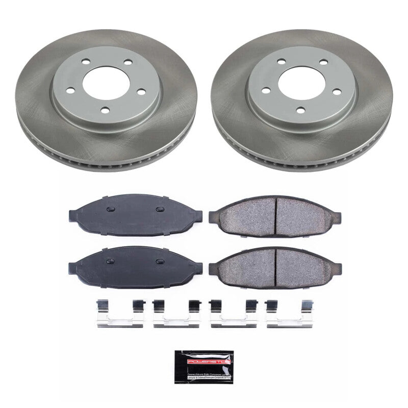 PowerStop Power Stop 04-08 Chrysler Pacifica Front Semi-Coated Rotor Kit SC3009 SC3009 Photo - Primary