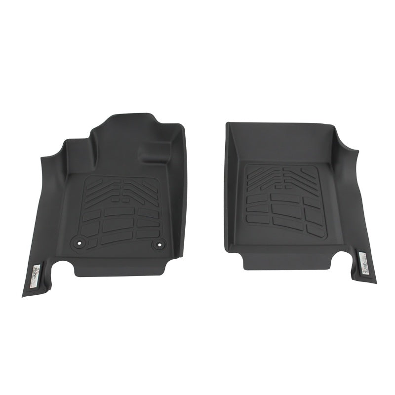 Westin 12-17 Toyota Tundra Reg/Dbl/CrewMax (Double hook) Wade Sure-Fit Floor Liners Front - Blk 72-110054 72-110054 Photo - Primary