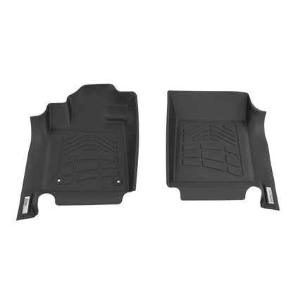 Westin 12-17 Toyota Tundra Reg/Dbl/CrewMax (Double hook) Wade Sure-Fit Floor Liners Front - Blk 72-110054 72-110054 Photo - Primary