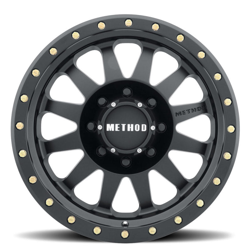 Method Race Wheels MR304 Double Standard Wheel Matte Black 16x8 0 8x6.5 MR30468080500 Photo - Close Up