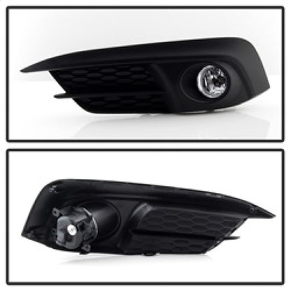 Spyder Honda Civic 2016-2017 2Dr/Coupe OEM Fog Light W/Switch- Clear FL-HC2016-2D-C 5083067 5083067 Photo - Unmounted
