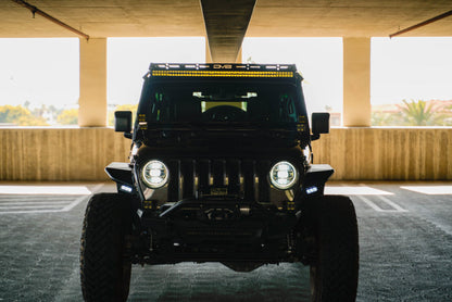 DV8 Offroad 2018+ Jeep Wrangler JLO A Pillar Dual Light Pod Mounts LBJL-11 LBJL-11 Photo - Unmounted