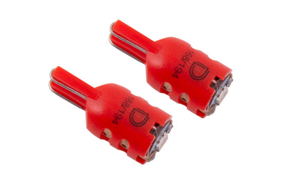 Diode Dynamics 194 LED Bulb HP5 LED - Red Short (Pair) DD0337P DD0337P Photo - Primary