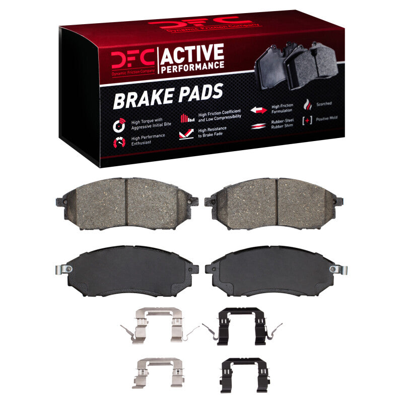 DFC DFC Active Performance Pads Brakes, Rotors & Pads Brake Pads - Performance main image