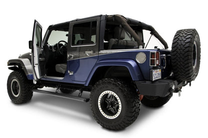 AMP Research 2007-2018 Jeep Wrangler (JK) 4-door 75122-01A Photo - Mounted
