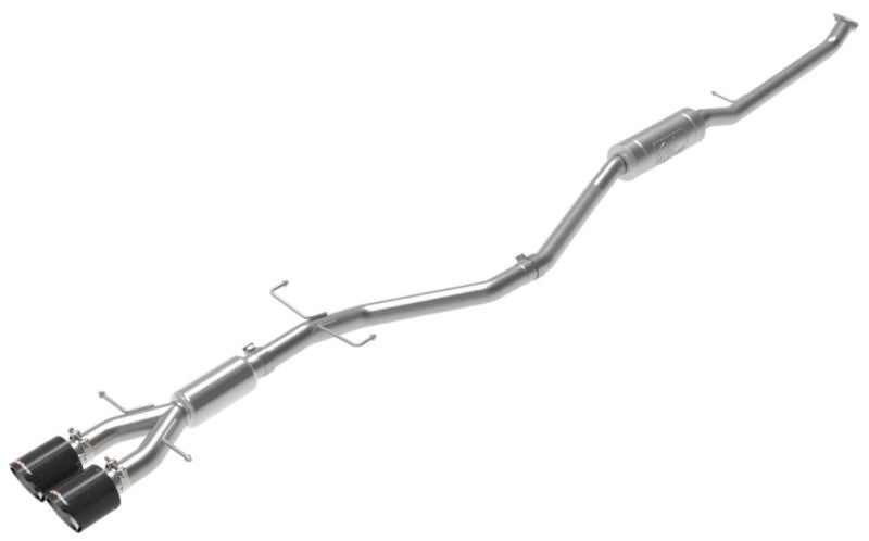 aFe Takeda 2.5in 304SS Cat-Back Exhaust System w/ Carbon Tips 17-20 Honda Civic Si Sedan I4 1.5L 49-36619-C 49-36619-C User 1