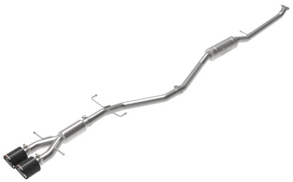 aFe Takeda 2.5in 304SS Cat-Back Exhaust System w/ Carbon Tips 17-20 Honda Civic Si Sedan I4 1.5L 49-36619-C 49-36619-C User 1