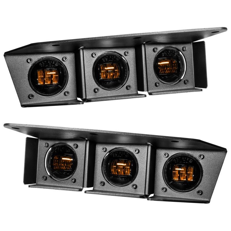 ORACLE Lighting Oracle High 21-22 Ford Bronco Triple LED Fog Light kit for Steel Bumper 5890-005 5890-005 Photo - Primary