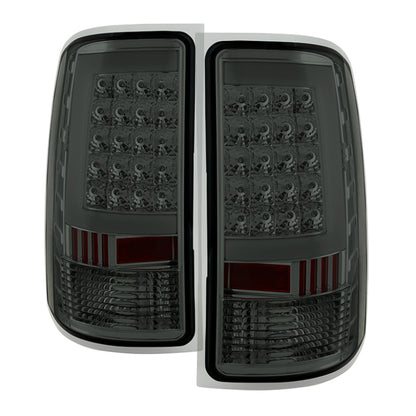 SPYDER Xtune GMC Sierra 07-13 LED Tail Lights Smoke ALT-ON-GS07-G2-LED-SM 5081599 5081599 Photo - Primary