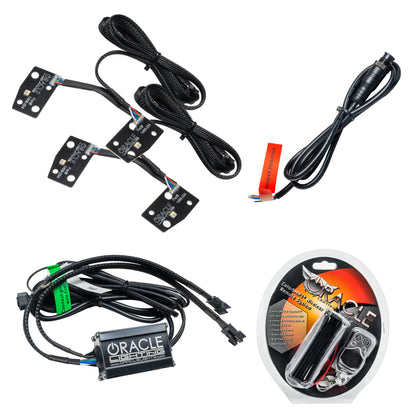ORACLE Lighting Oracle 2021 Ford Bronco DRL Upgrade w/ Halo Kit - ColorSHIFT w/ RF Controller 1468-330 1468-330 Photo - Primary