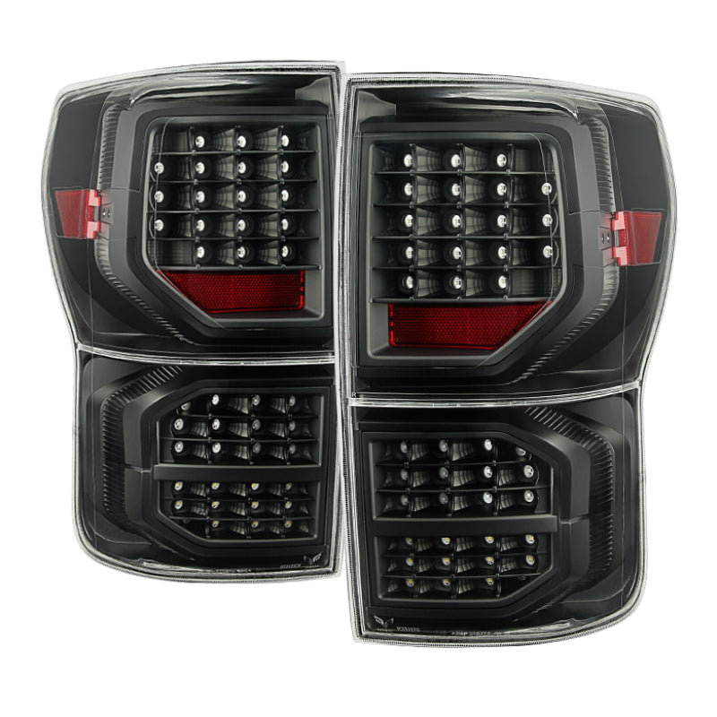 SPYDER Xtune Toyota Tundra 07-13 LED Tail Lights Black ALT-JH-TTU07-LED-G2-BK 9034466 9034466 Photo - Primary