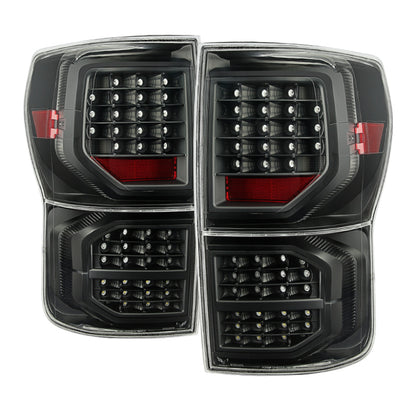 SPYDER Xtune Toyota Tundra 07-13 LED Tail Lights Black ALT-JH-TTU07-LED-G2-BK 9034466 9034466 Photo - Primary