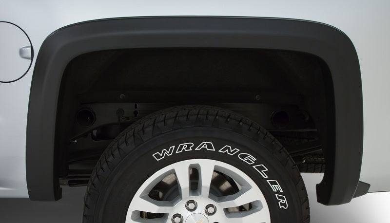 Stampede Black Original Riderz Smooth Finish 4-Piece Fender Flare for 2014-2018 8626-2 Photo - Mounted