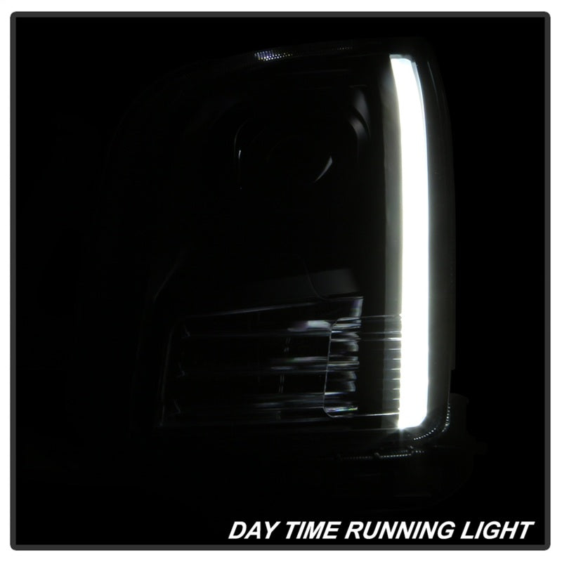 SPYDER xTune 06-09 Ford Fusion Light Bar DRL Projector Headlights - Black (PRO-JH-FFU06-LB-BK) 9042119 9042119 Photo - Unmounted