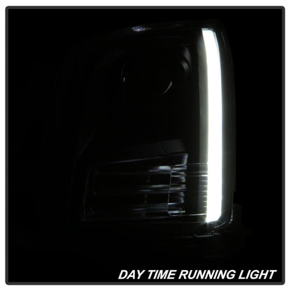 SPYDER xTune 06-09 Ford Fusion Light Bar DRL Projector Headlights - Black (PRO-JH-FFU06-LB-BK) 9042119 9042119 Photo - Unmounted