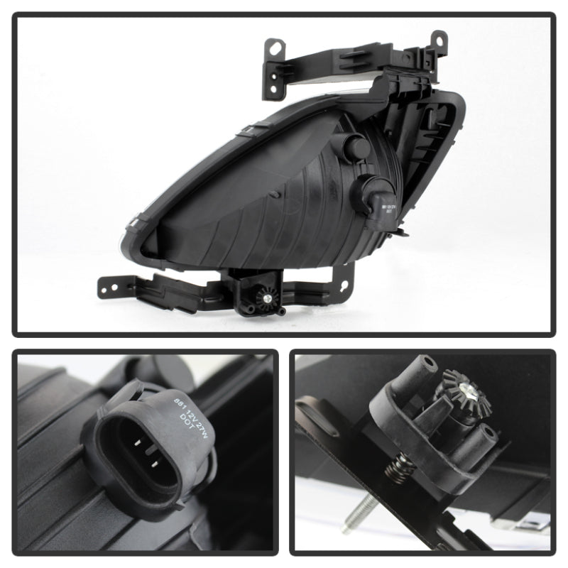 Spyder Hyundai Elantra 2011-2013 OE Style Fog Lights W/Switch Clear FL-HYE2011-C 5079909 5079909 User 1