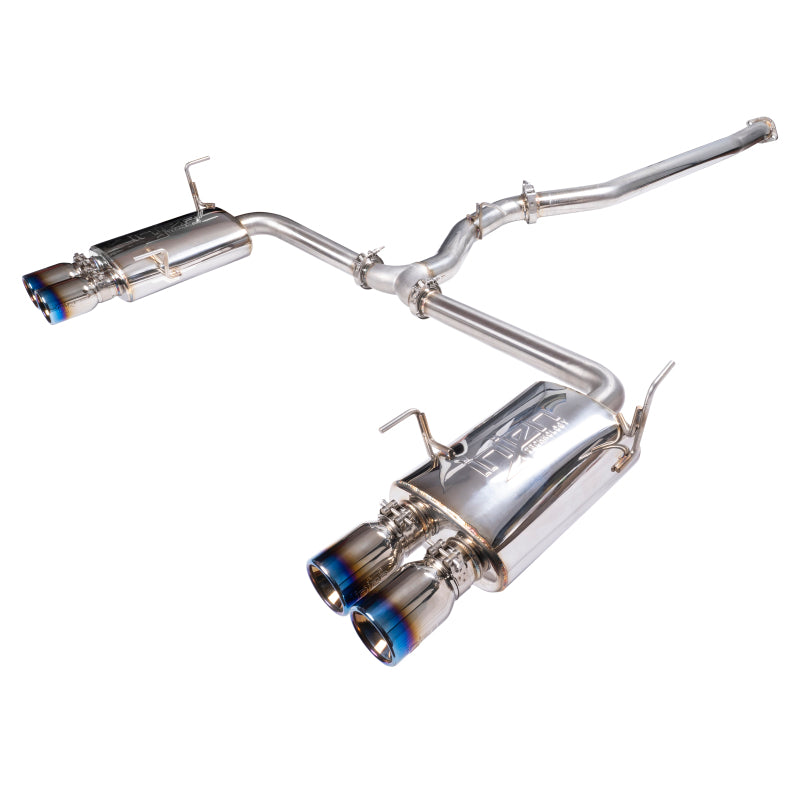 Injen 15-20 Subaru STI Cat Back Exhaust w/ Quad Titanium Tips SES1207TT SES1207TT Photo - Primary